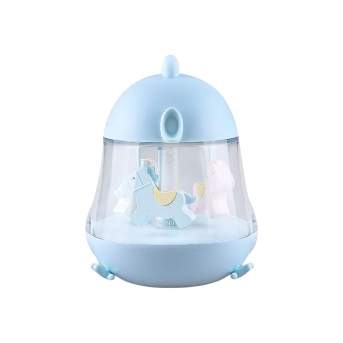 Lampa med karusell och musik - Blå